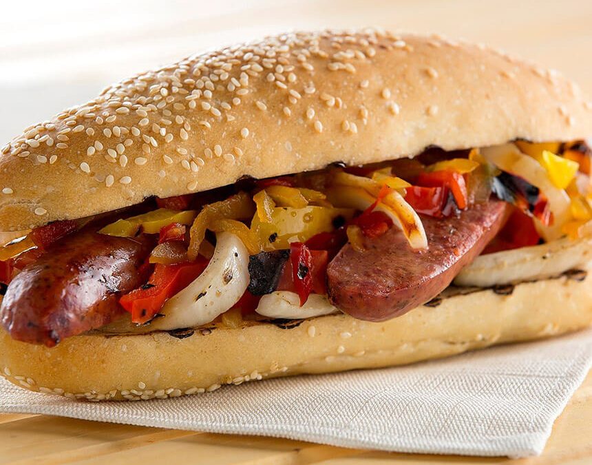 Smokin’ Hot Sausage and Pepper Subs