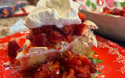 Strawberry Torte Cake