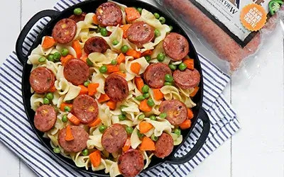 Sausage Noodle Skillet