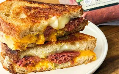 Hatch Green Chile Grilled Cheese