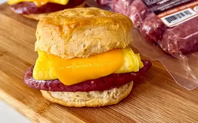 Sausage Biscuit Sandwiches